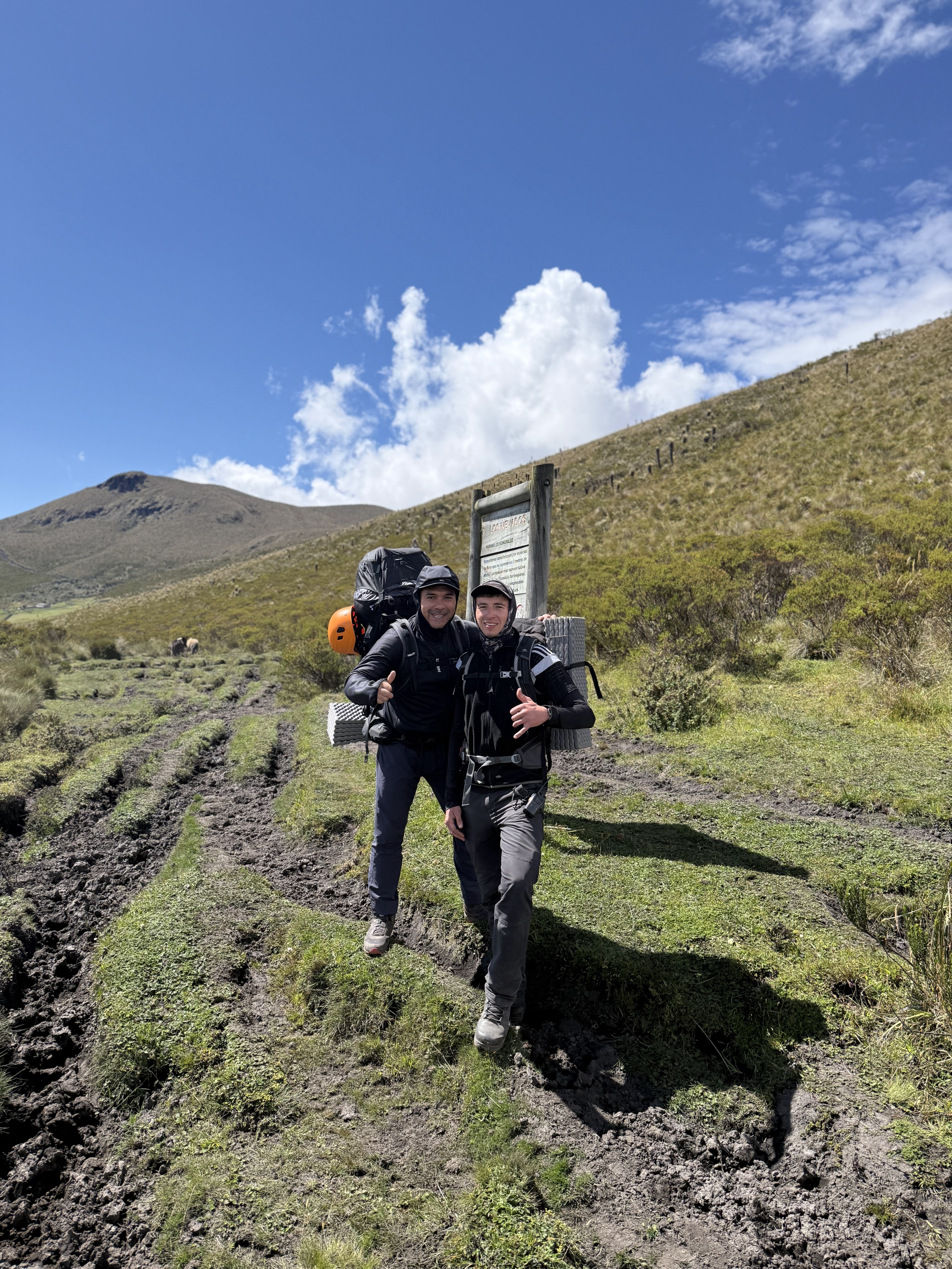 Cruzando la Cordillera